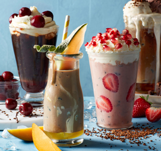 Refreshing Milkshakes Served at Cakes N Shakes Port Glasgow